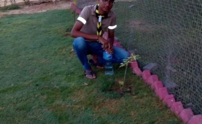 Isna Asheri Scout's One Scout One Tree Project ~ 2nd Plantation Drive