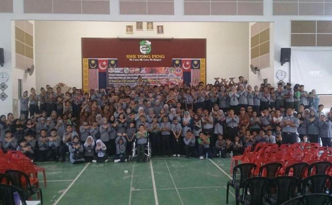 MoP dan Bomba bersama Anak-anak Istimewa 