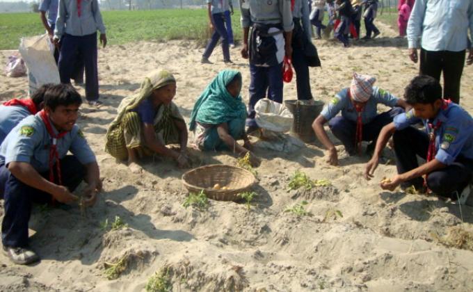 Community Development OF 5th NATIONAL COMDECA 2013  {Debiganj, PANCHAGAR}