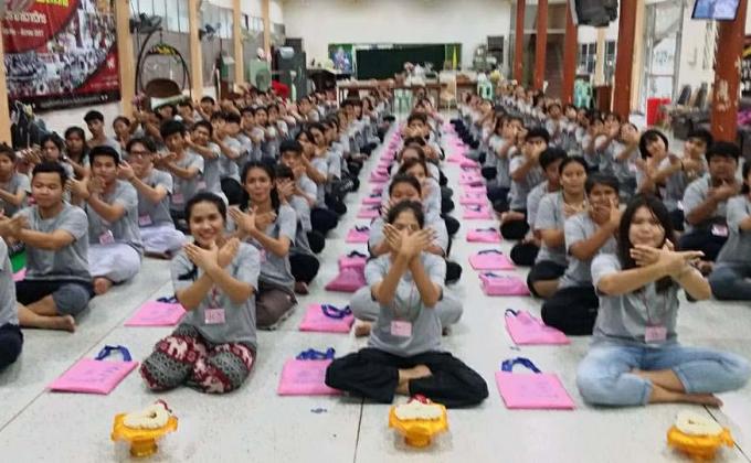Messenger of Peace in Thai Youth Buddhist Project 2017