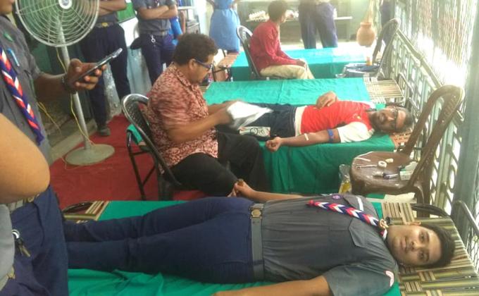 BLOOD DONATION CAMP