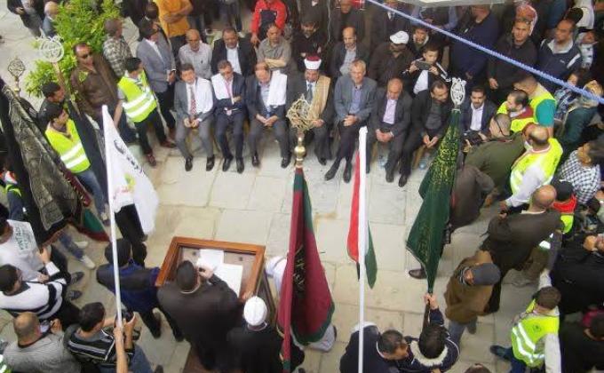 مجموعة خليل الرحمن الكشفية تشارك في فعاليات النبي موسى في أريحا