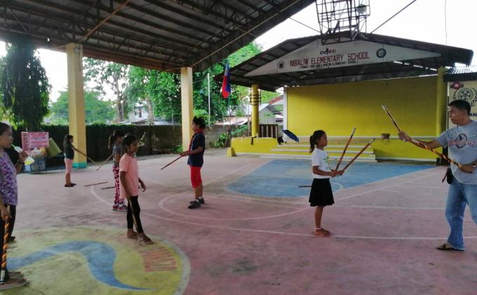 SPORTS CLINIC WITH OUR SCOUTS