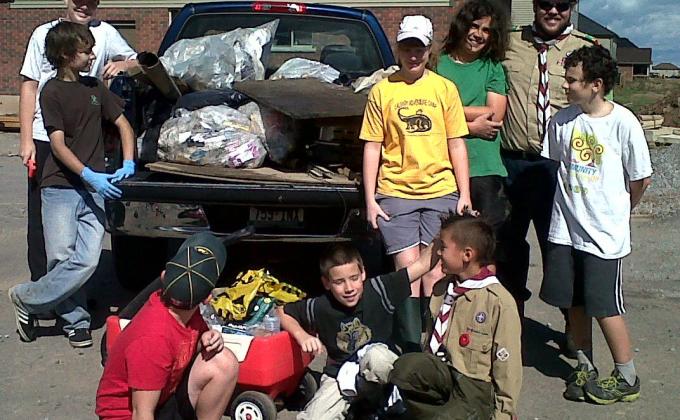The Great Canadian Shoreline Cleanup of Bartlett Creek In Beamsville 