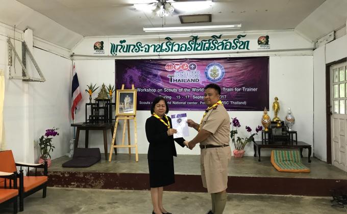1st Workshop Scout of the World Award Program : Train for Trainer (Thailand )
