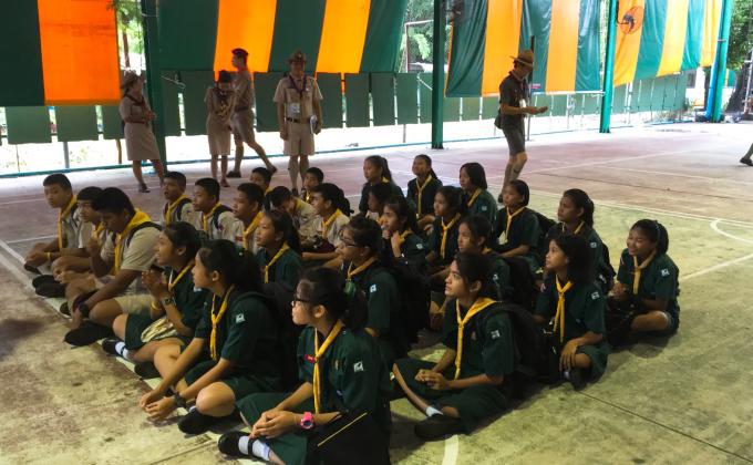 สอนลูกเสือให้รู้จัก Messager of peace