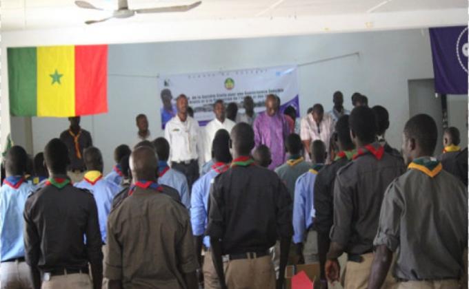 PROJET "INITIATIVE DE LA SOCIETE CIVILE POUR UNE GOUVERNANCE SENSIBLE AUX DROITS ET A LA PROTECTION DE L’ENFANT". SCOUTS DU SENEGAL/ UNICEF