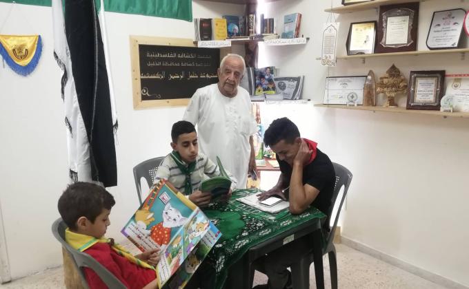 مجموعة خليل الرحمن الكشفية تحقق الهدف الرابع من اهداف التنمية المستدامة " التعليم الجيد"