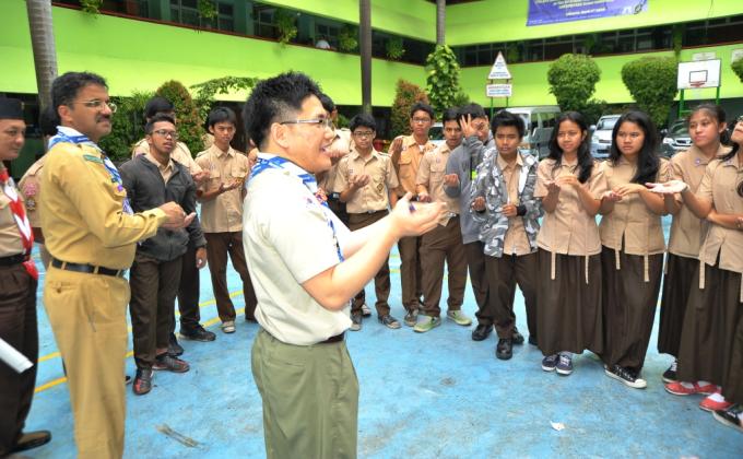 Permainan Ale Ale dan Bola Keseimbangan Mendapat Sambutan Meriah