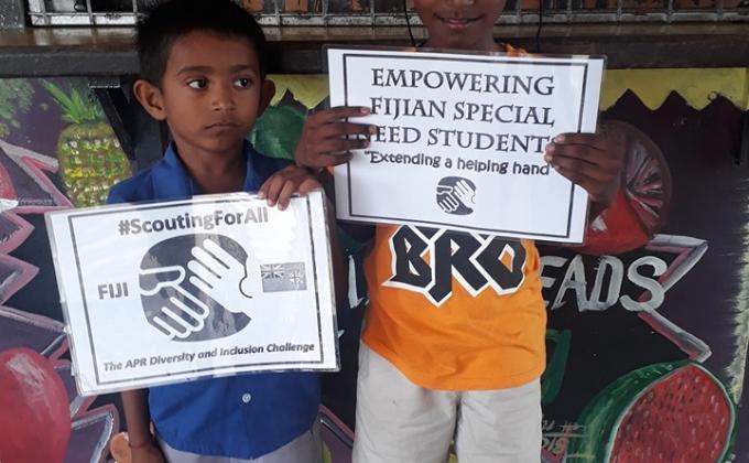 EMPOWERING FIJIAN SPECIAL NEEDS STUDENTS: “Extending a helping hand”- APR INCLUSION AND DIVERSITY CHALLENGE