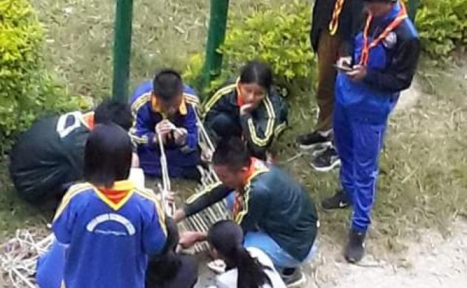 attanded scout camp