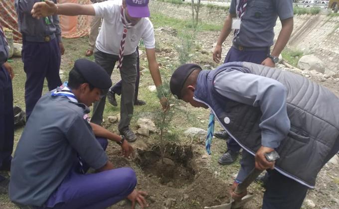 Distt. Level VAN MAHOTASAV(Platation of saplings of Trees) 