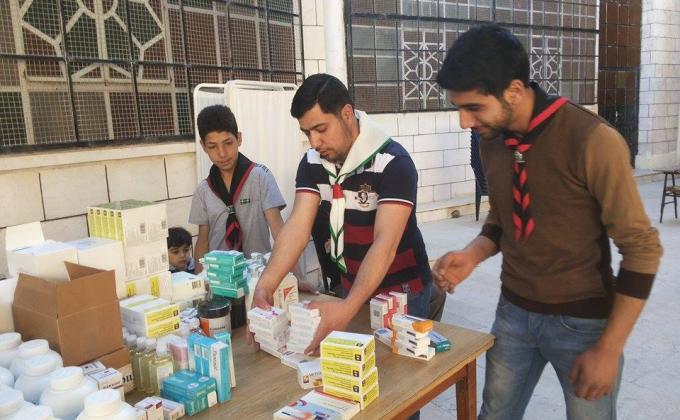 مجموعة خليل الرحمن تشارك في تنظيم اليوم الطبي المجاني في مسجد الشيخ علي البكاء