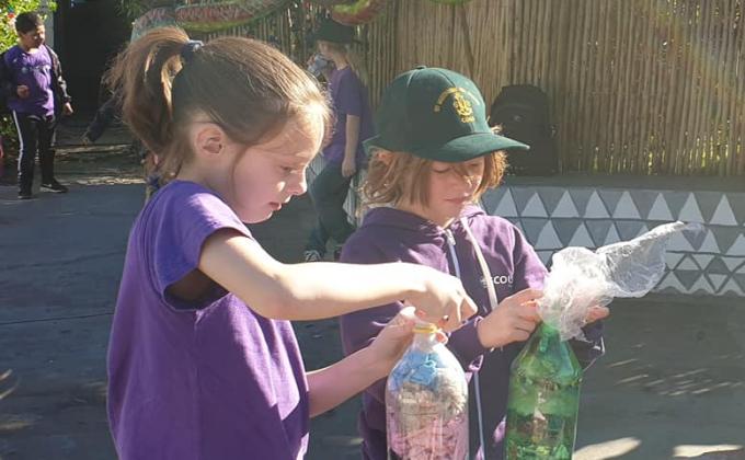 Cubs Service Project at Soetwater Environmental Centre