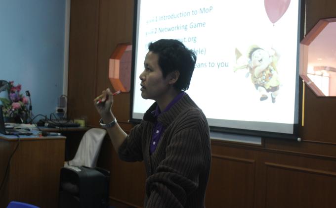 ขยายเครือข่ายโครงการ Messengers of peace