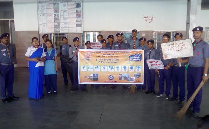 swach rail - swach bharat 17-25 september 2016
