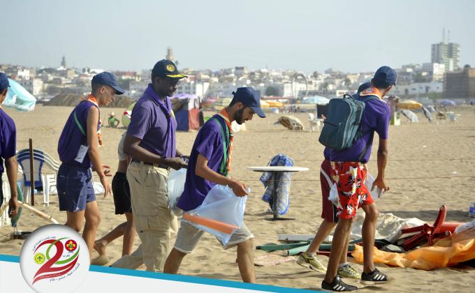 Scout Convoys in the Service of the Environment