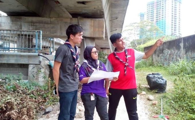 [WalkSide by Rovs Project : Update 14] 社区服务, 现场清洁人行走道