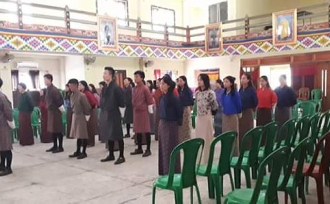 Recruiting new memebrs and investiture ceremony 