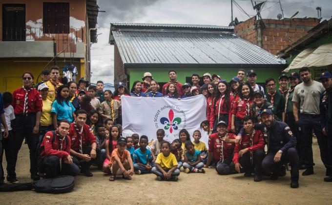 Porque soy Scout defiendo los Derechos Humanos