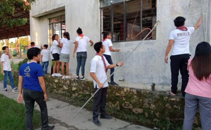 ENHANCEMENT OF HOME ECONOMICS BUILDING (REMOVING THE OLD PAINT COAT and REPAINTING THE WALL ( INTERIOR & EXTERIOR)