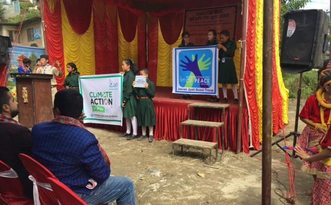 Awareness and commitment on Climate Action for Peace