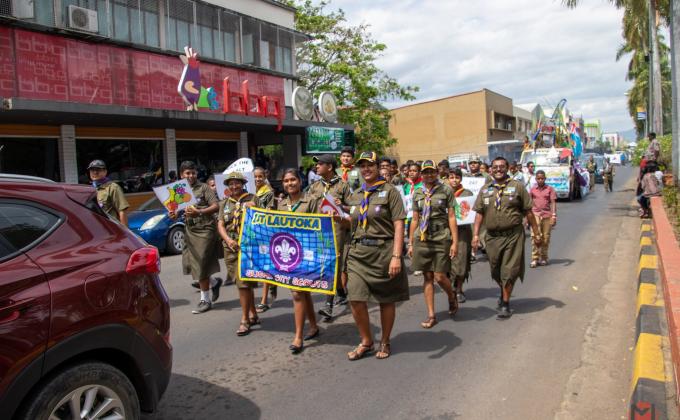 Participation in Sugar Festival Float Procession 