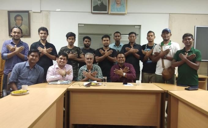 A meeting of gathering #Messenger_of_Peace_Ambassador's 