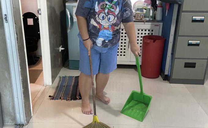 ทำความสะอาด