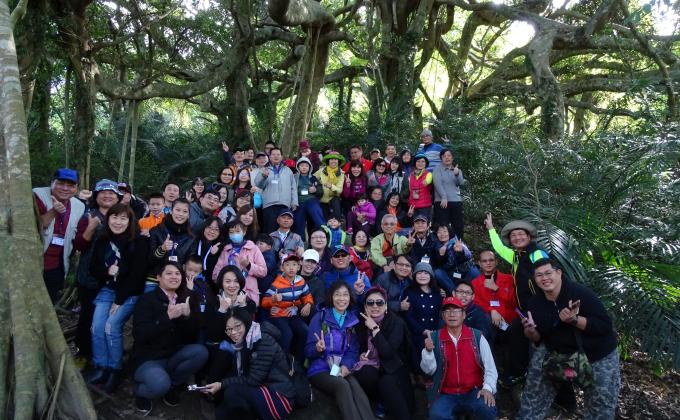 與大自然學習-台南市童軍會鸞山部落森林探索