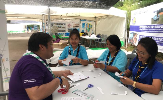 Training Scout Go Solar Staff 