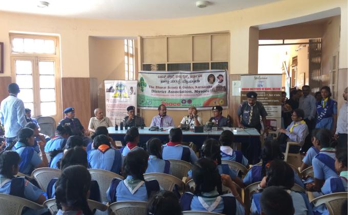 JOTA-JOTI Programme held at DHQ Mysuru 