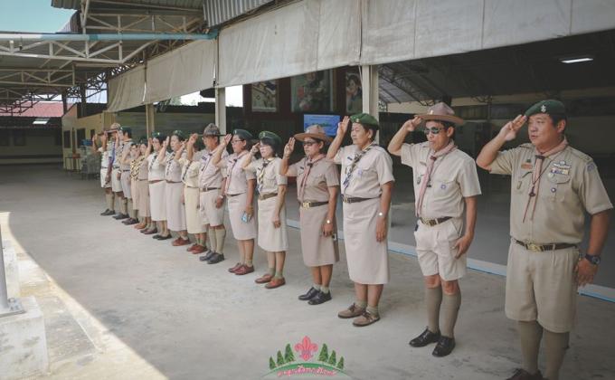 การฝึกอบรมลูกเสือ-เนตรนารีสามัญ โรงเรียนรุ่งเรืองวิทยา