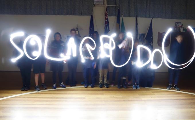 Australian Scouts light up the world
