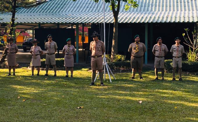 กิจกรรมเดินทางไกลและอยู่ค่ายพักแรมลูกเสือ-เนตรนารี ประจำปีการศึกษา 2562