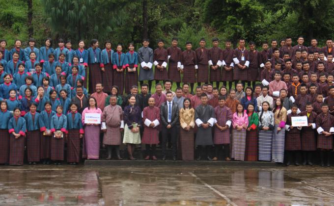 Program on sustainable waste management at Trashiyangtse District, Bhutan