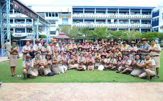 จัดกิจกรรมอบรม Modul Station ให้ลูกเสือเนตรนารีตามหลักสูตร Messengers of Peace