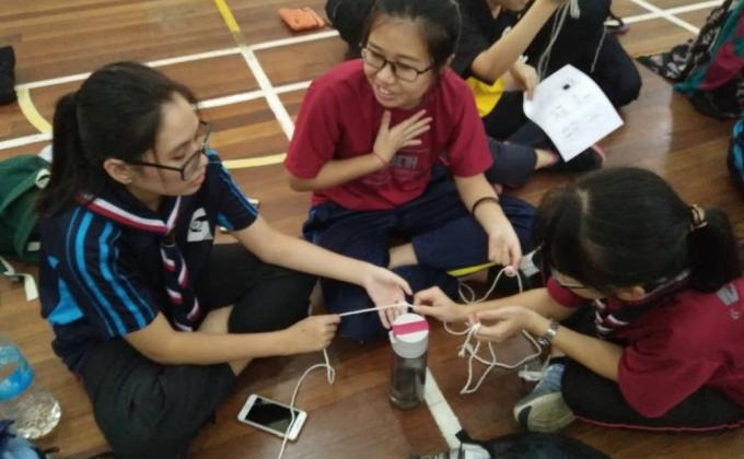 Mempelajari ikatan dan simpulan 