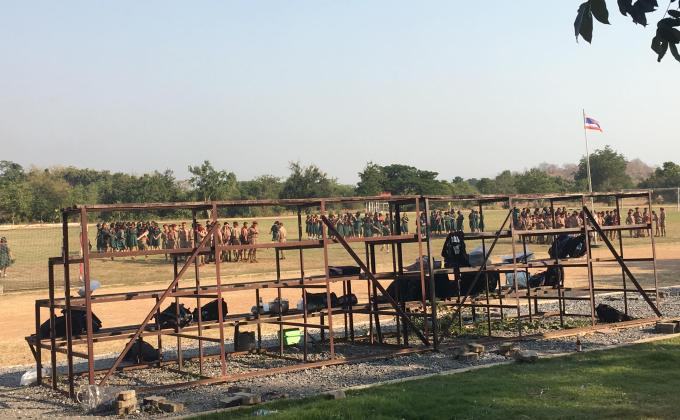 การเข้าค่ายลูกเสือม.1