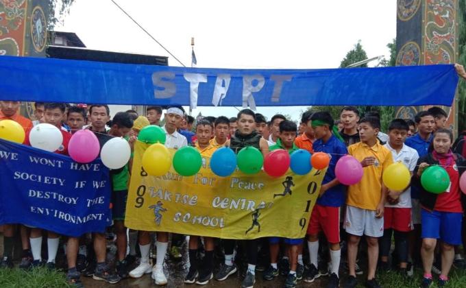 marathon ( run for peace)
