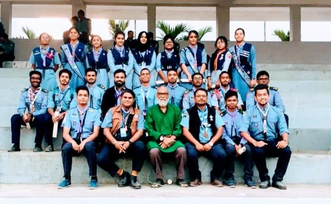 Victory Day program volunteering at DU