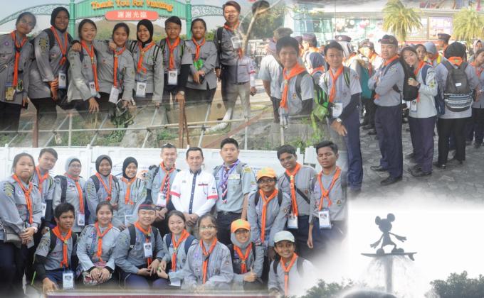 Malaysian contingent in Hong Kong Scout 105th Anniversary