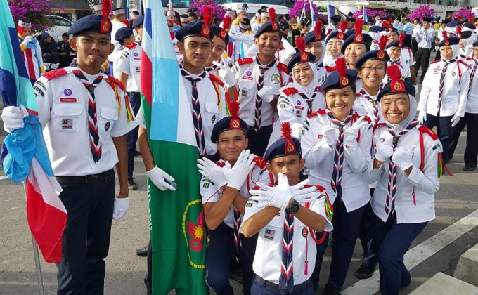 Wajah Wajah pengakap sabah sempena Hari Kebangsaan Ke-60, Peringkat Negeri Sabah 2017