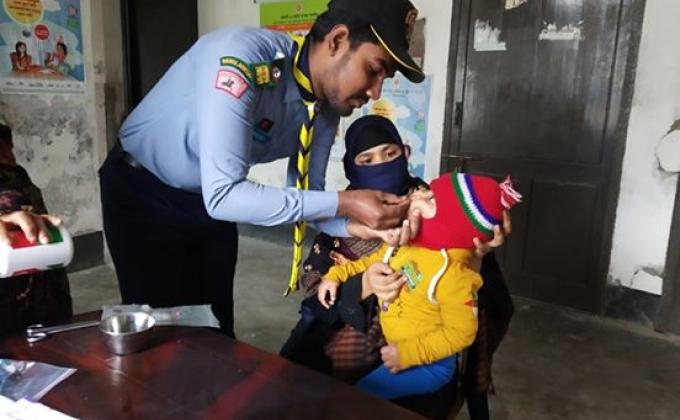 Vitamin A capsule campaign for better health