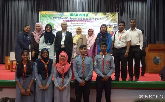 International Conference On Sustainable Agriculture , 2019