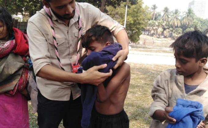 শীত বস্ত্র বিতরন-২০১৯