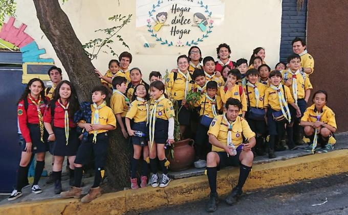 Donación a casa hogar - Mino del Grupo 8 BJ