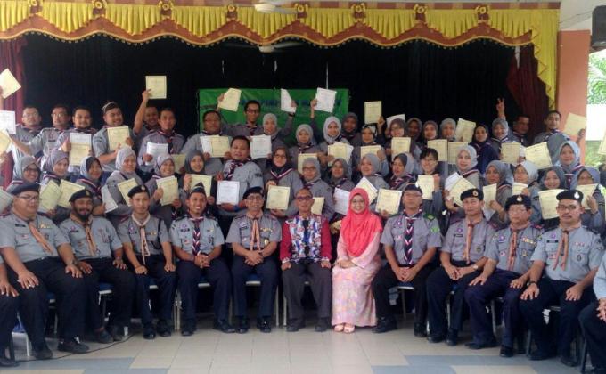 Kursus Manikayu Pengenalan & Peringkat 1 Negeri Johor (Woodbadge Course) Unit PKK & PM