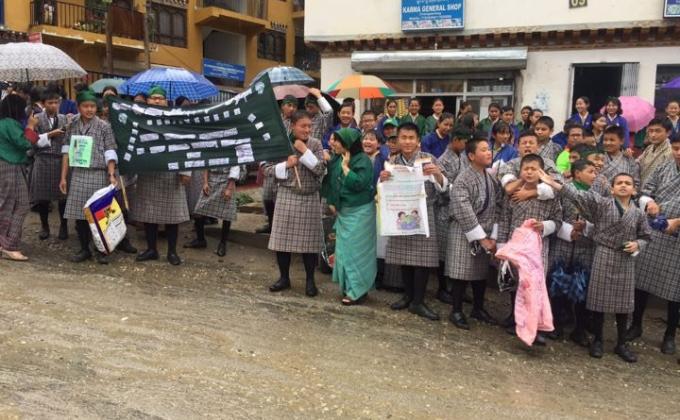 Advocacy Programme on Drug and waste management cum cleaning campaign.