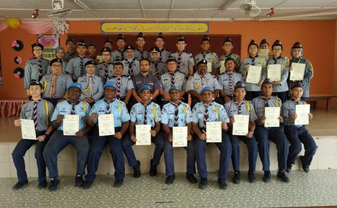 20 PENGAKAP DAERAH KUALA MUDA SERTAI UJIAN SIKAP CALON PENGAKAP RAJA 